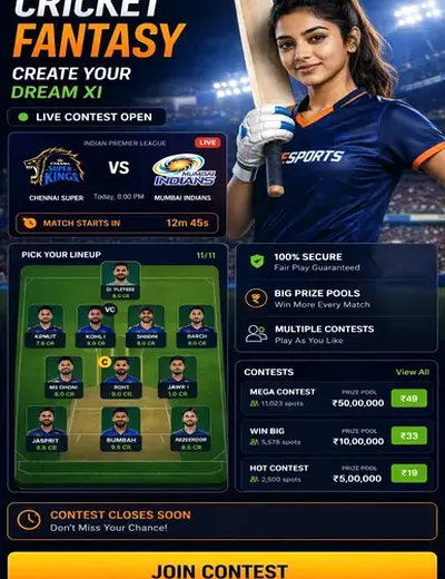 159games (159 games) fantasy cricket & matchday visual 3